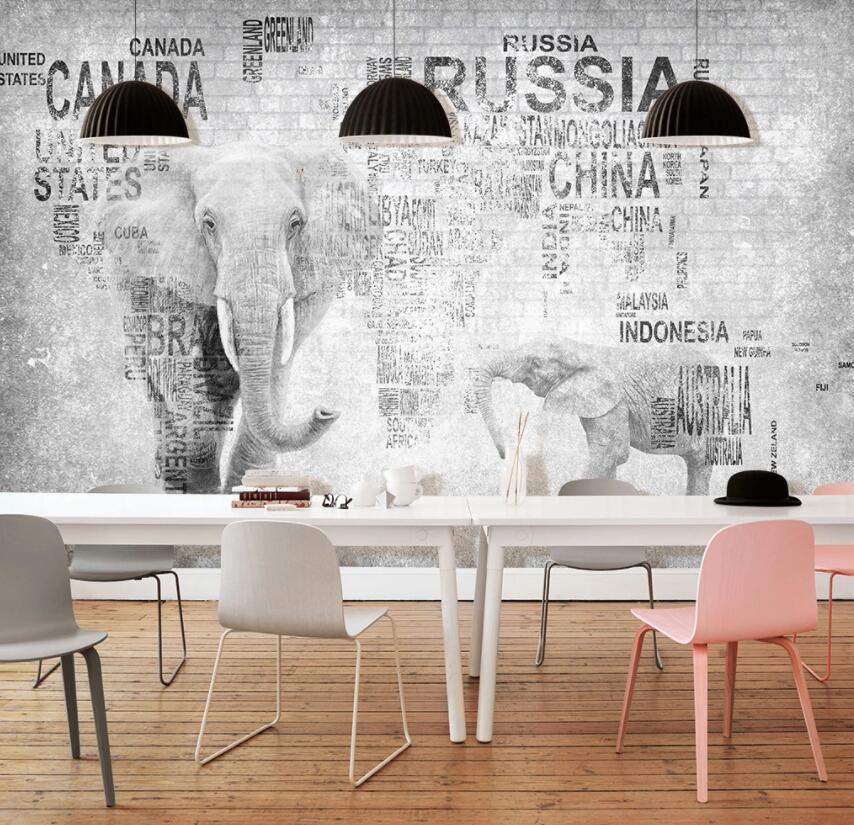 3D English Graffiti 1288 Wall Murals Wallpaper AJ Wallpaper 2 