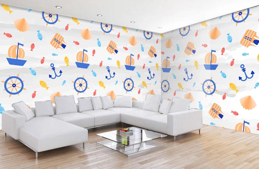 3D Hot Air Balloon 1251 Wall Murals Wallpaper AJ Wallpaper 2 