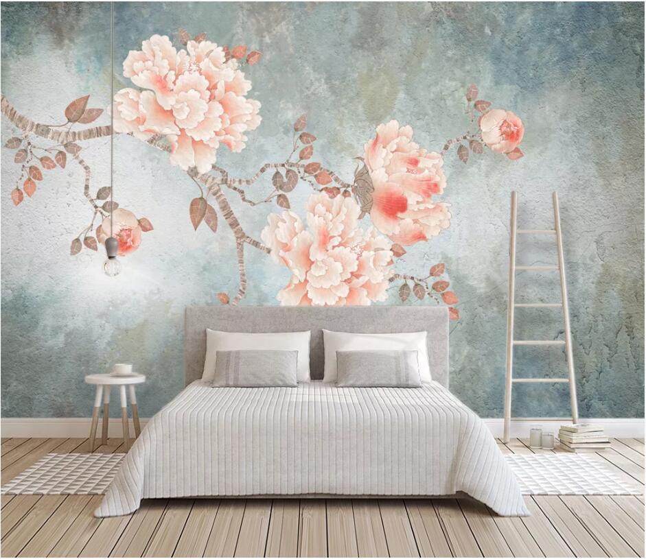 3D Pink Rose 1111 Wall Murals Wallpaper AJ Wallpaper 2 