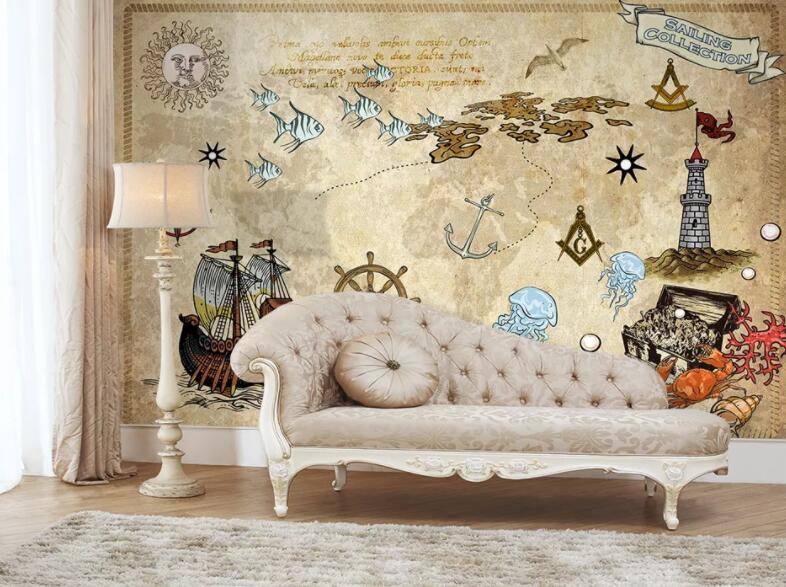 3D Underwater World 1256 Wall Murals Wallpaper AJ Wallpaper 2 