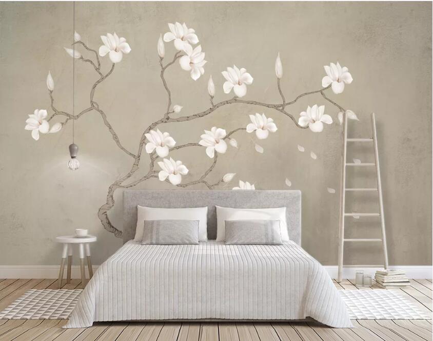 3D Flower Branches 862 Wall Murals Wallpaper AJ Wallpaper 2 
