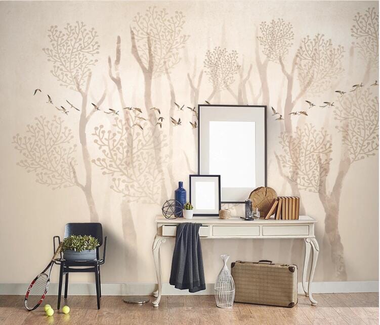 3D Tree Fawn 1986 Wall Murals Wallpaper AJ Wallpaper 2 