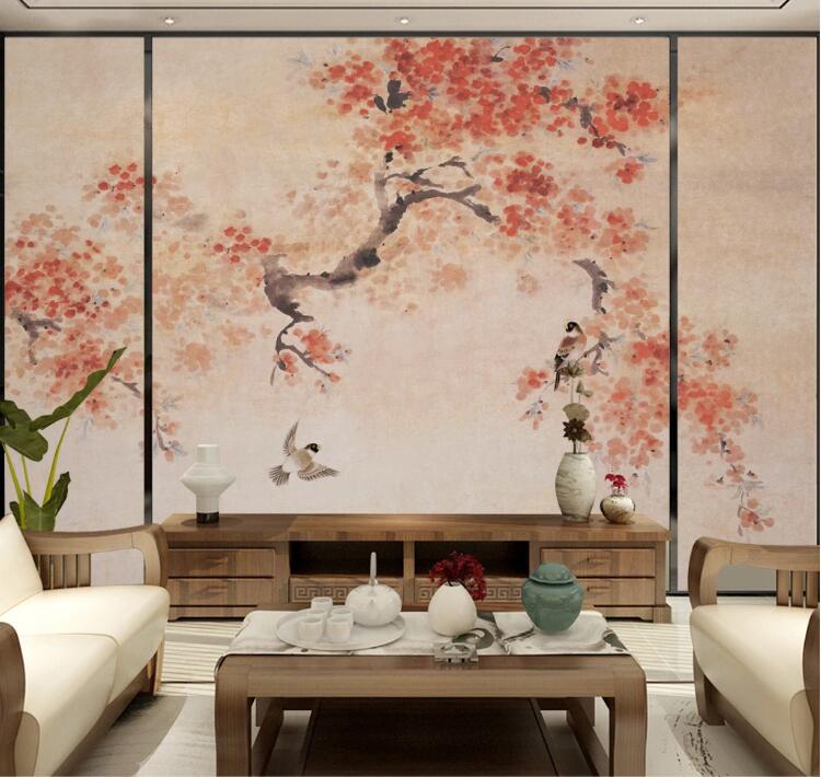 3D Doodle Flowers 634 Wall Murals Wallpaper AJ Wallpaper 2 