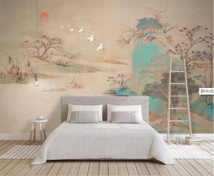 3D Forest Sun 533 Wall Murals Wallpaper AJ Wallpaper 2 
