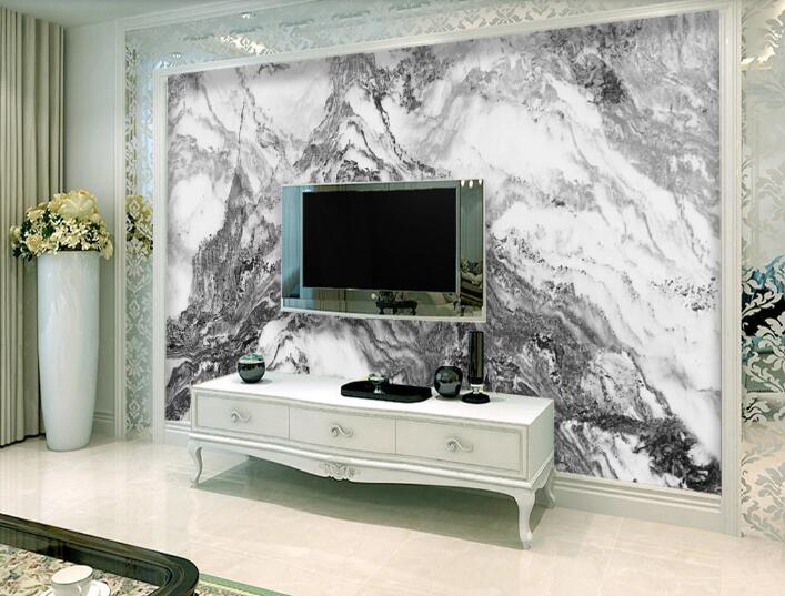 3D Black Pattern WC1043 Wall Murals