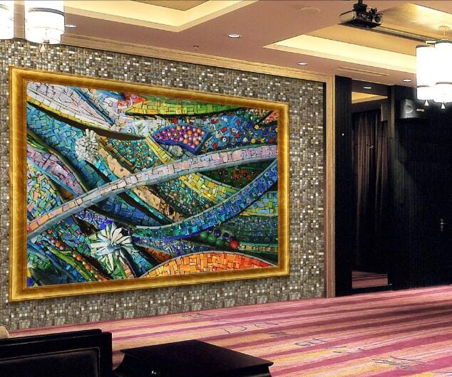 3D Colored Stones WC105 Wall Murals Wallpaper AJ Wallpaper 2 