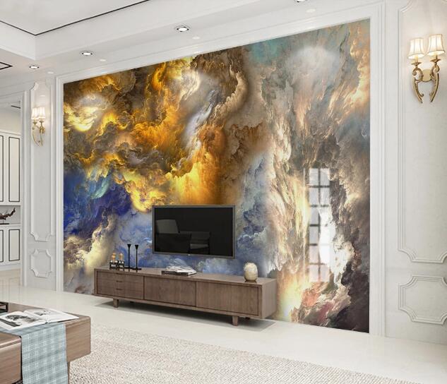 3D Fire Cloud WC228 Wall Murals