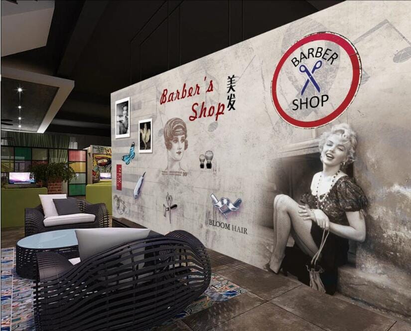 3D Cute Girl 1515 Wall Murals Wallpaper AJ Wallpaper 2 