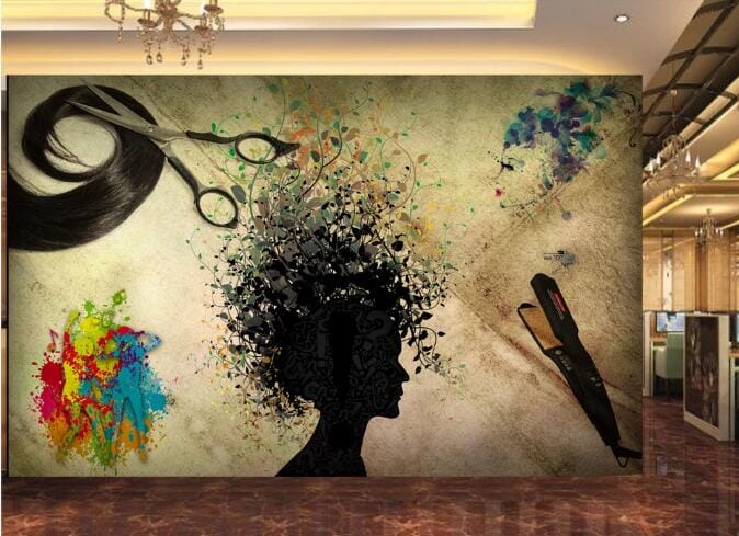 3D Thatched Cottage 1515 Wall Murals Wallpaper AJ Wallpaper 2 