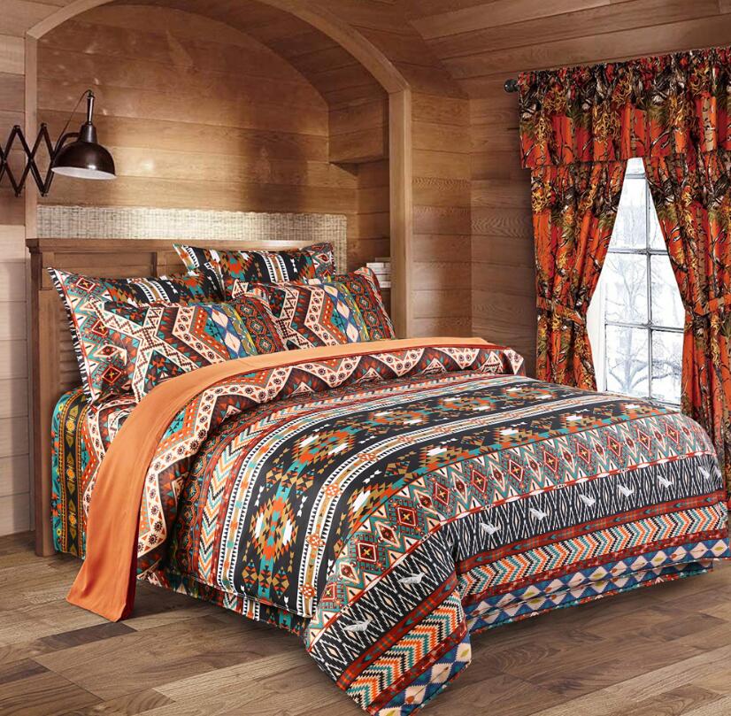 3D Brown Pattern 6042 Bed Pillowcases Quilt