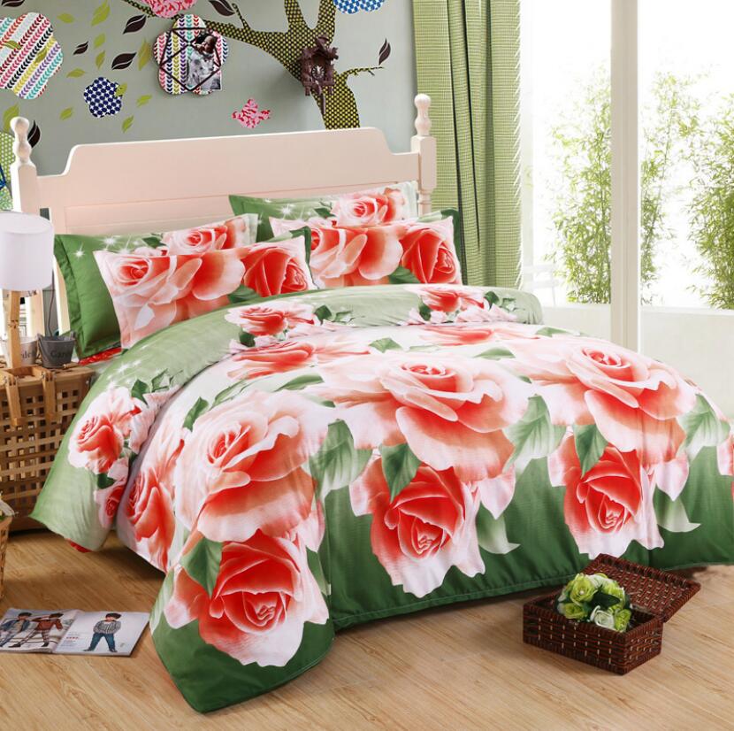 3D Rose Flower 1109 Bed Pillowcases Quilt