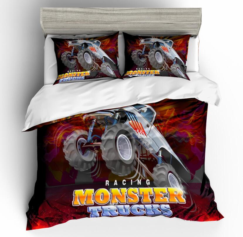 3D Speeding Car 1125 Bed Pillowcases Quilt