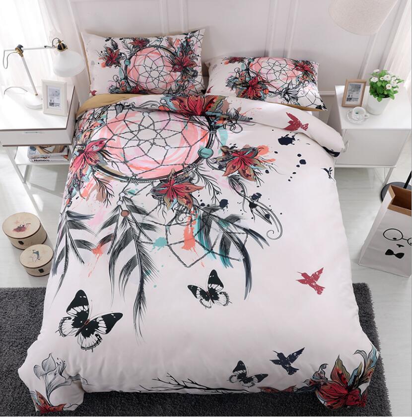 3D Dreamcatcher Butterfly 1087 Bed Pillowcases Quilt