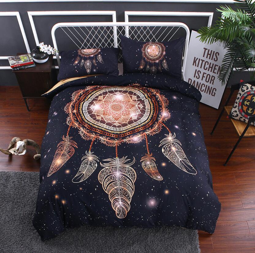 3D Star Dreamcatcher 1093 Bed Pillowcases Quilt