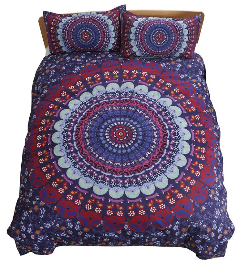 3D Purple Lines 1033 Bed Pillowcases Quilt