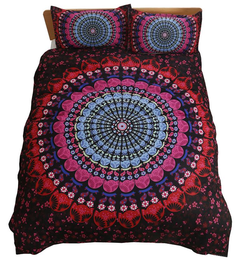 3D Pink Blue Lines 1037 Bed Pillowcases Quilt