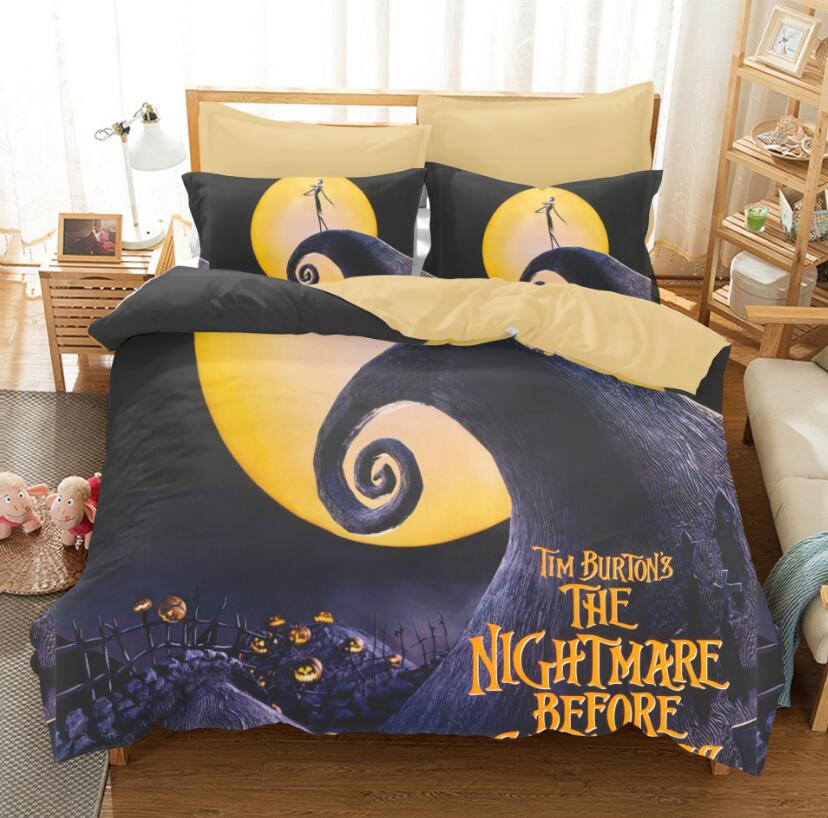 3D Pumpkin Under The Moon 6067 Bed Pillowcases Quilt