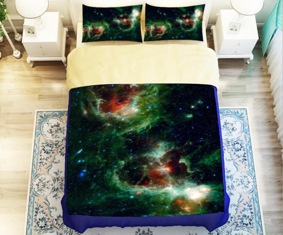 3D Mysterious Nebula 6010 Bed Pillowcases Quilt