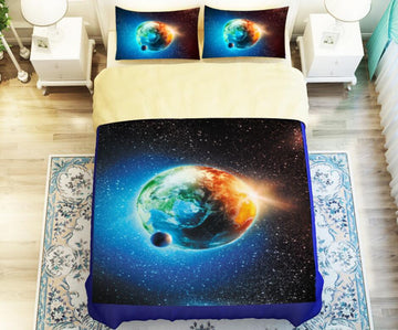 3D Beautiful Earth 1191 Bed Pillowcases Quilt