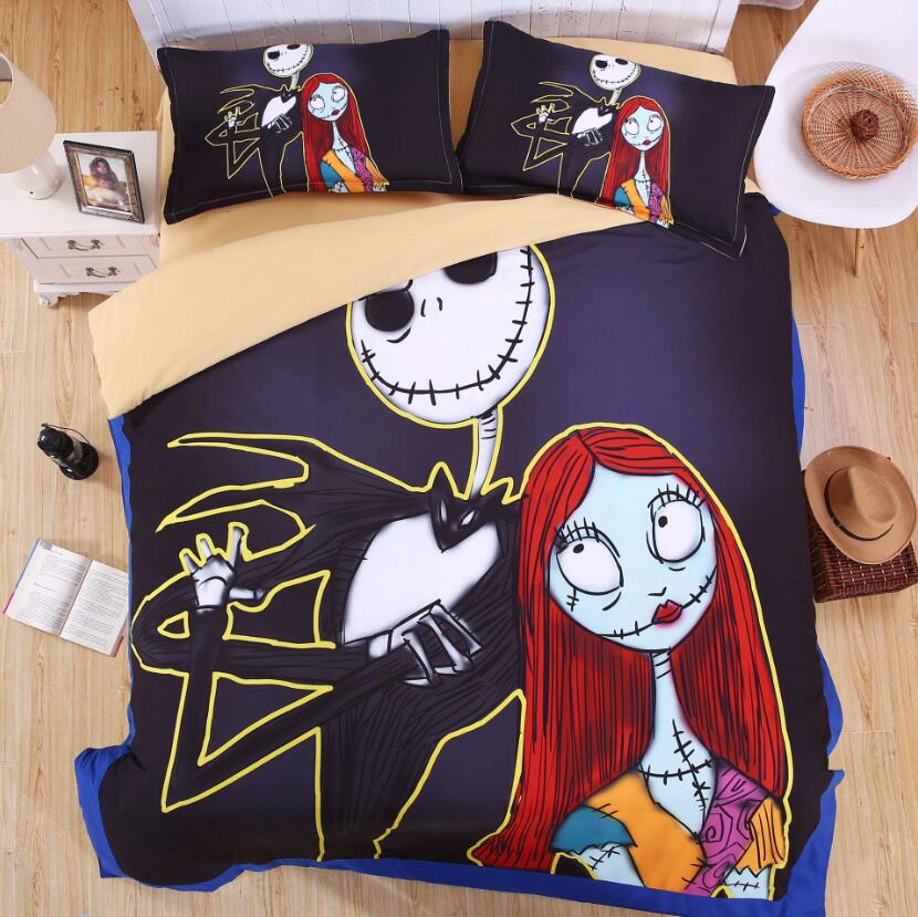 3D Zombie Couple 6019 Bed Pillowcases Quilt