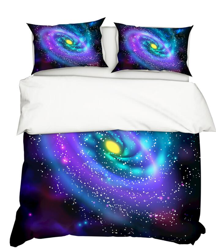 3D Universe Galaxy 11112 Bed Pillowcases Quilt