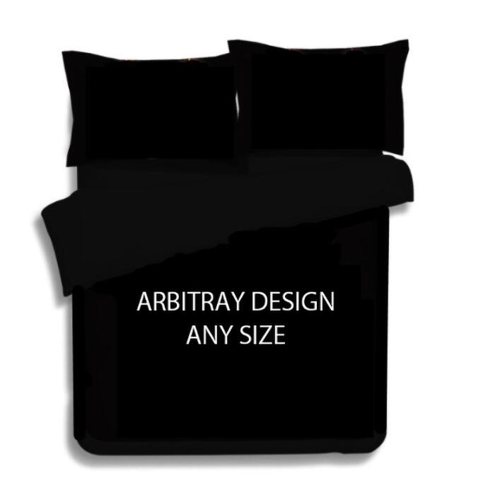 3D Black 9096 Bed Pillowcases Quilt