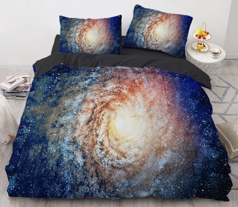 3D Starry Sky 8865 Bed Pillowcases Quilt