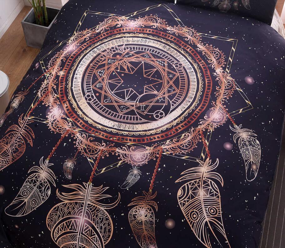3D Star Dreamcatcher 9984 Bed Pillowcases Quilt