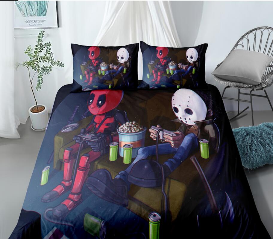3D Play Games 9973 Bed Pillowcases Quilt