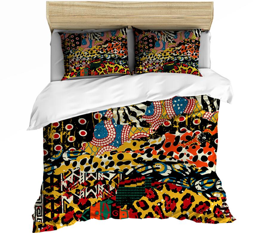 3D Leopard Tiger Pattern Zebra Pattern 0024 Bed Pillowcases Quilt