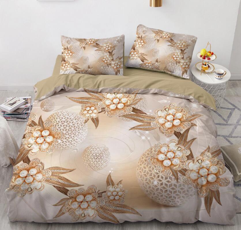 3D Flower 9187 Bed Pillowcases Quilt