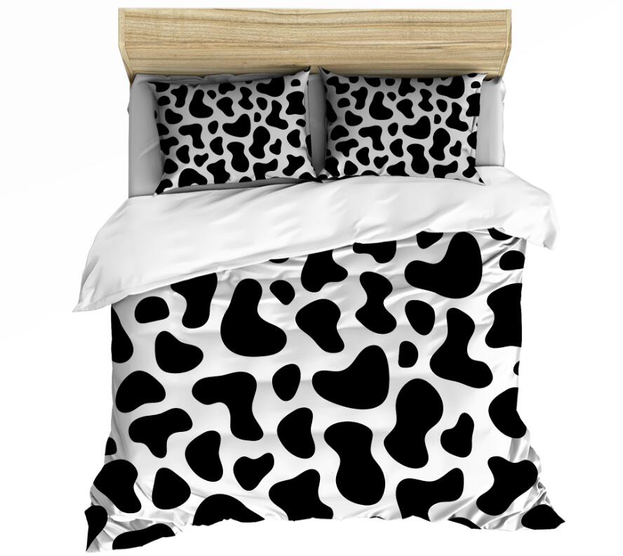 3D Cows Pattern 0064 Bed Pillowcases Quilt