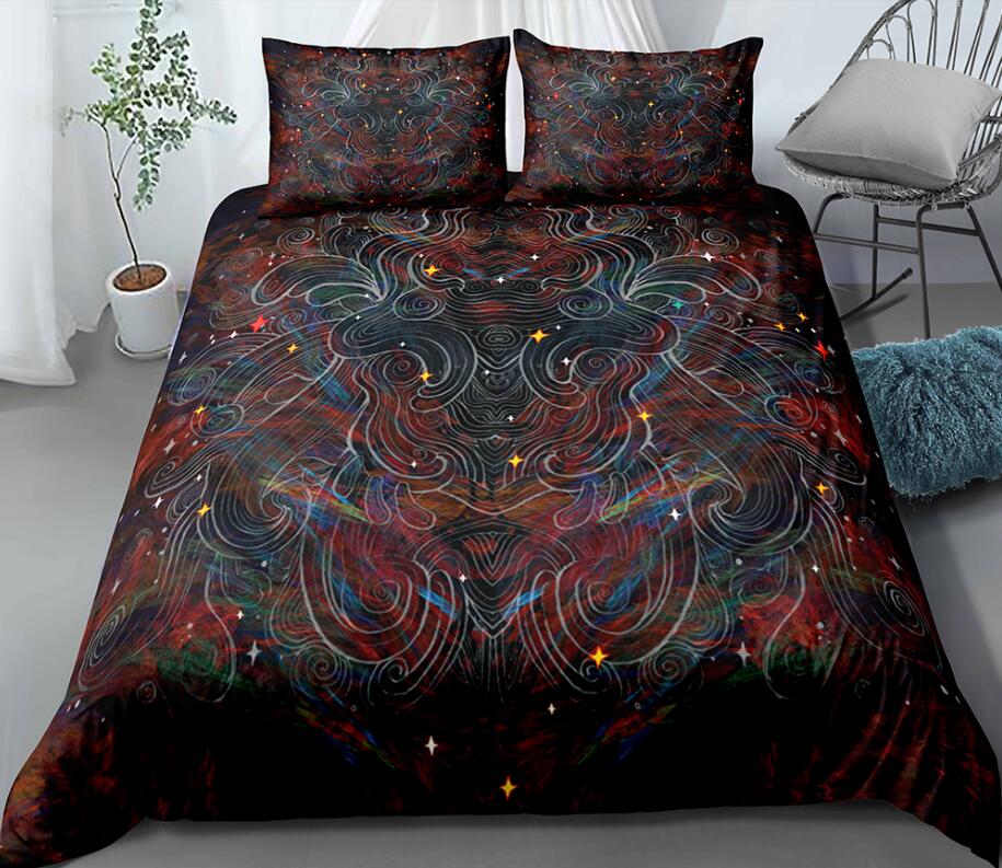 3D Starry Sky 0014 Bed Pillowcases Quilt