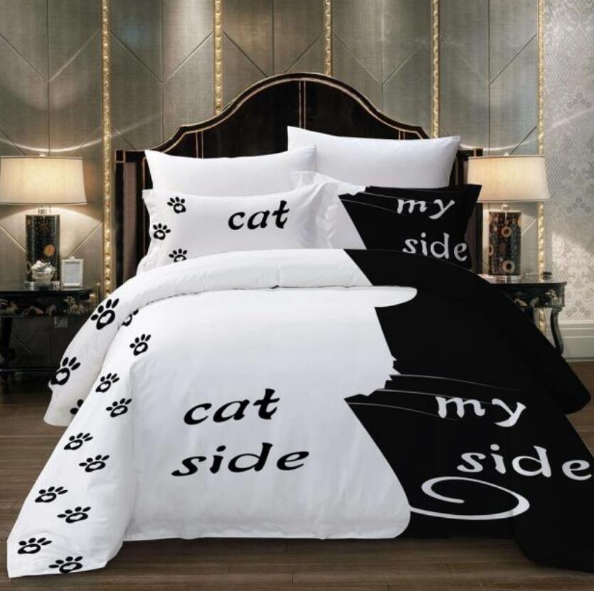 3D Black And White 1157 Bed Pillowcases Quilt