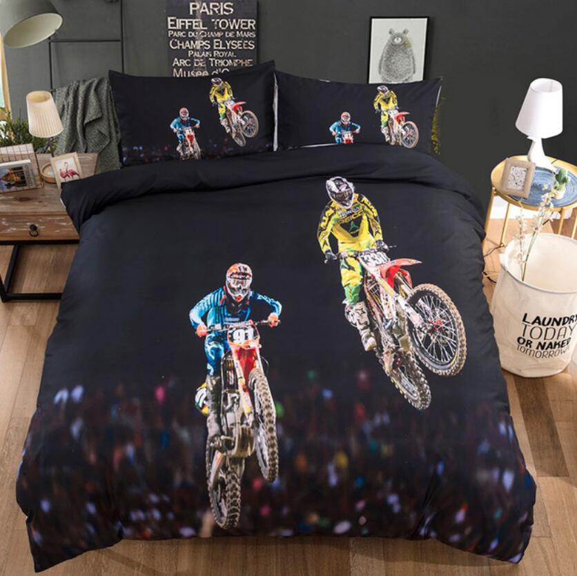 3D Two People Riding A Motorcycle 1163 Bed Pillowcases Quilt