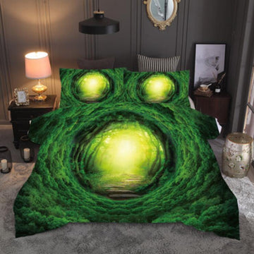 3D Green Forest Whirlpool 1190 Bed Pillowcases Quilt