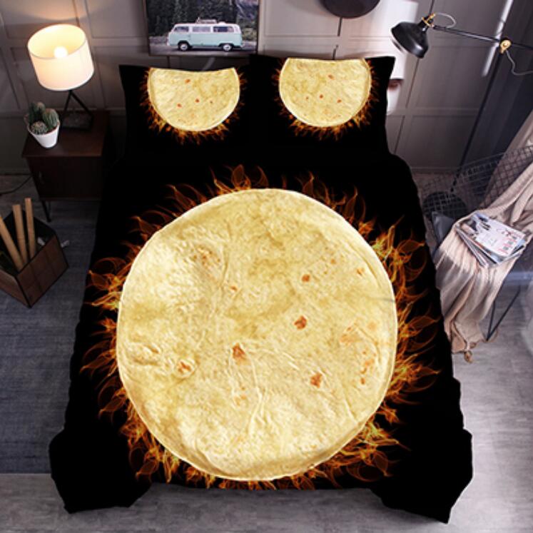 3D Bread 1170 Bed Pillowcases Quilt