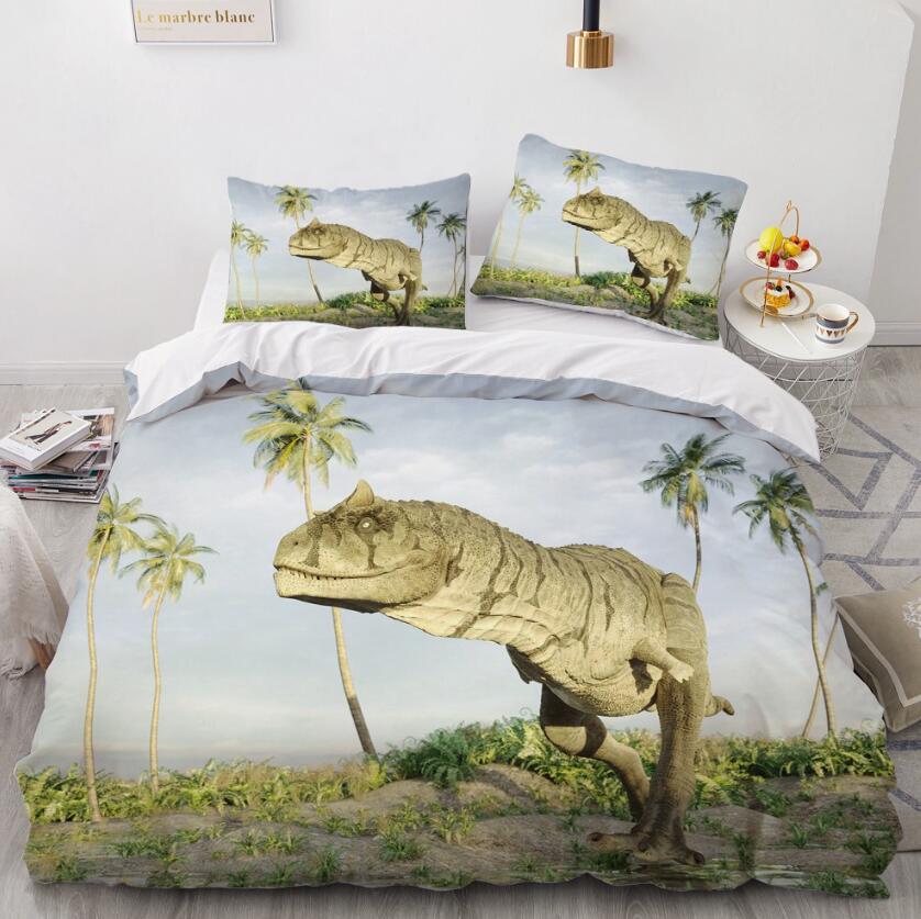 3D Dinosaur Tree 7748 Bed Pillowcases Quilt