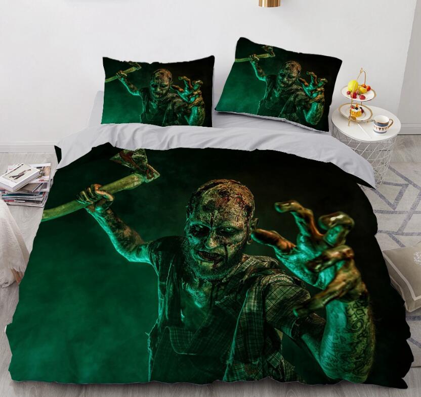 3D Strange Male 7728 Bed Pillowcases Quilt