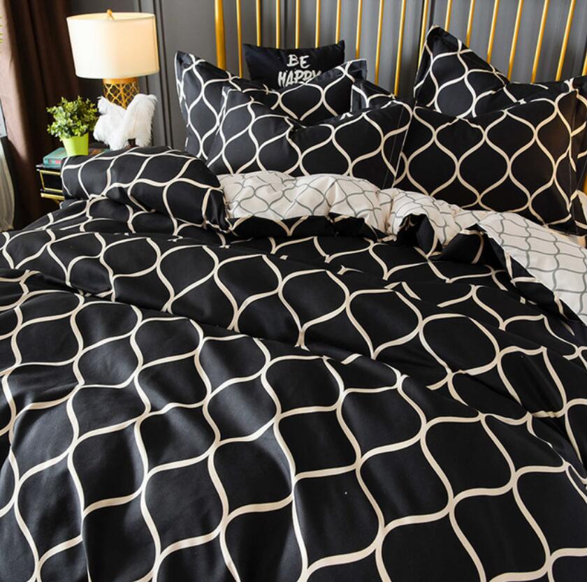 3D Black Diamond 6696 Bed Pillowcases Quilt