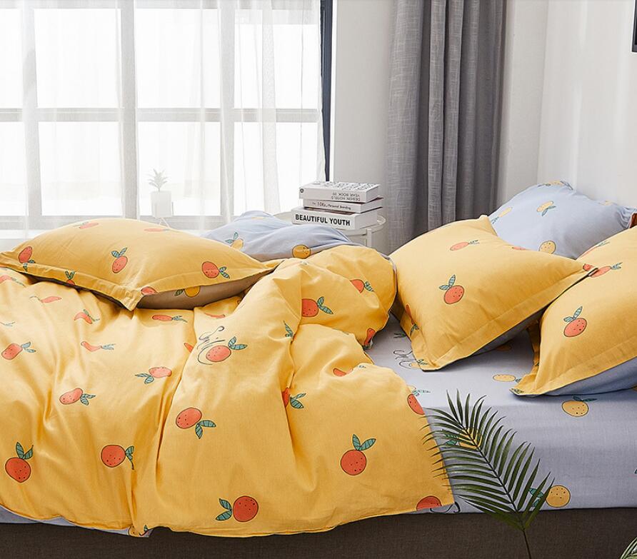 3D Orange Fruit 77171 Bed Pillowcases Quilt
