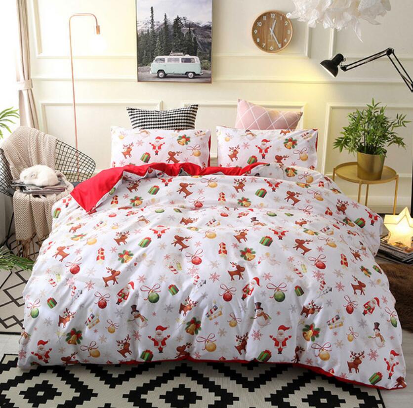 3D Little Snowman Christmas Tree 66159 Bed Pillowcases Quilt
