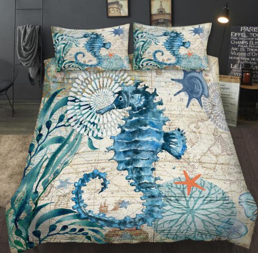 3D Hippocampus 6676 Bed Pillowcases Quilt