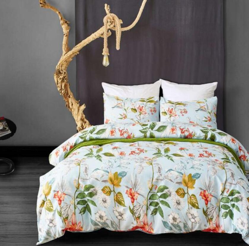 3D Leaves 5507 Bed Pillowcases Quilt