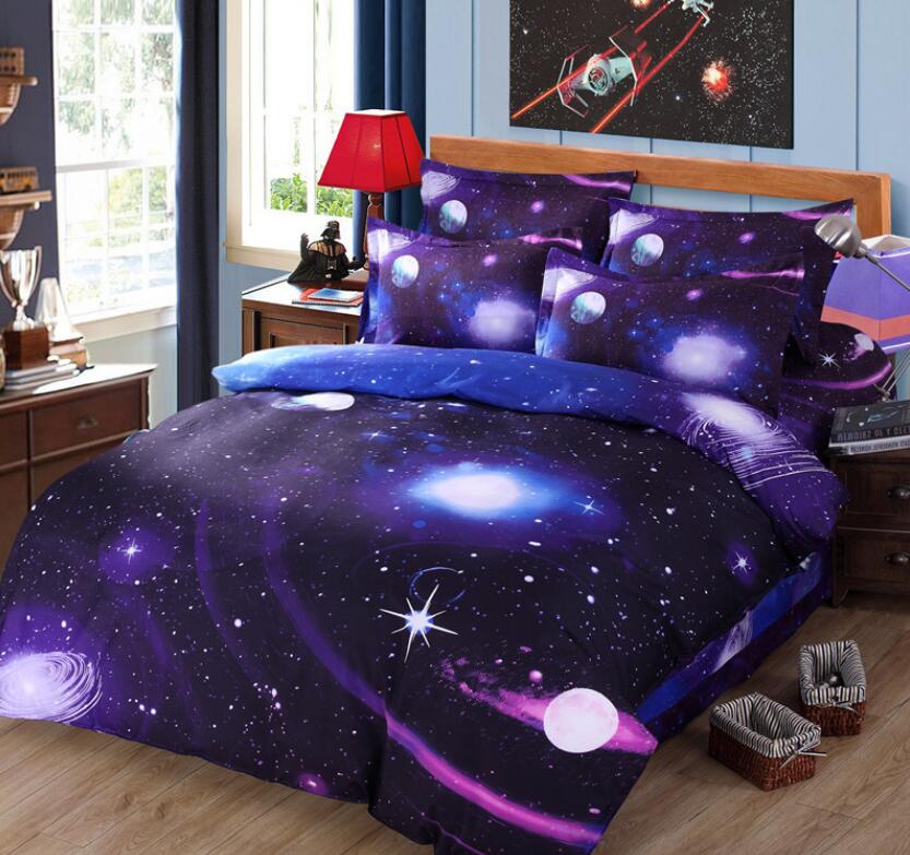 3D Space Starry Sky 6665 Bed Pillowcases Quilt
