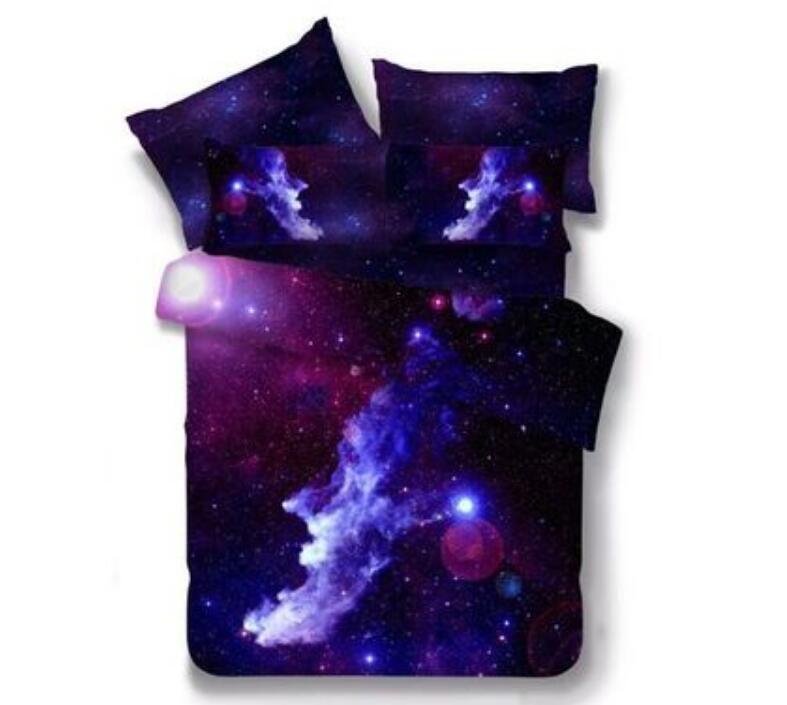 3D Starry Sky 66177 Bed Pillowcases Quilt