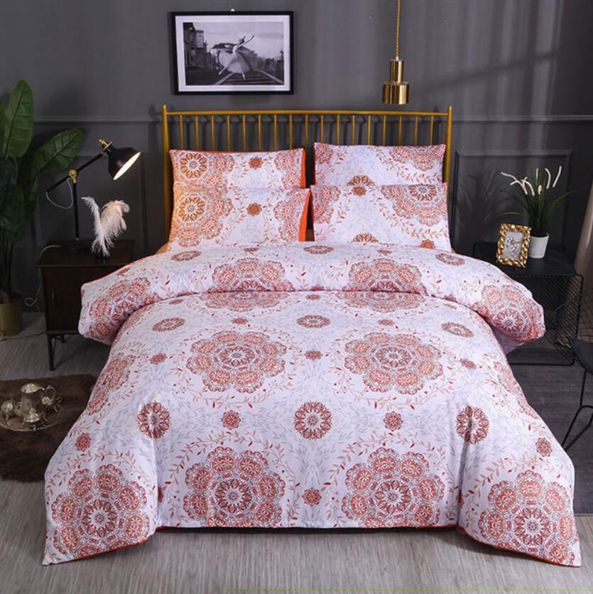 3D Red Totem 66167 Bed Pillowcases Quilt