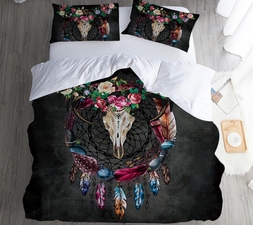 3D Domineering Shofar 1092 Bed Pillowcases Quilt