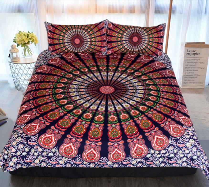 3D Color Pattern 1059 Bed Pillowcases Quilt