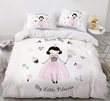 3D Brunette Girl 55141 Bed Pillowcases Quilt